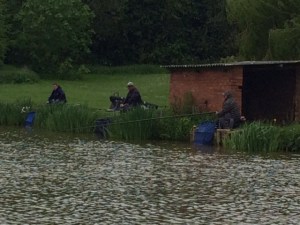 Scots in charge - Rob McKee (middle) and Martin McHugh (right)